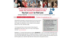 Desktop Screenshot of learntofindlove.com